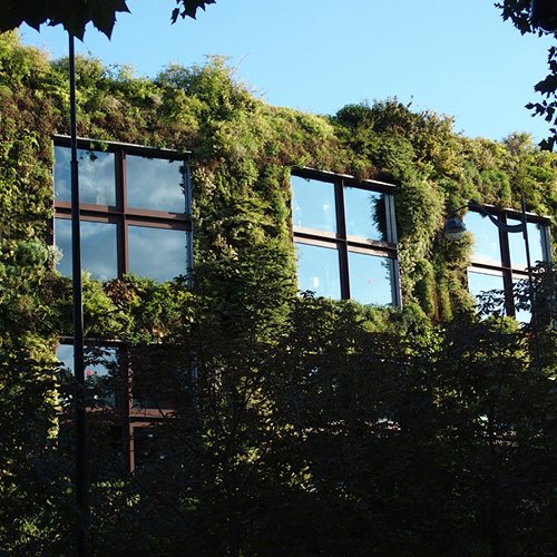 Mur végétal, xeroscaping, jardin dedans-dehors, la végétalisation d'espace et la gestion des ressources sont à l'honneur pour la création de jardin