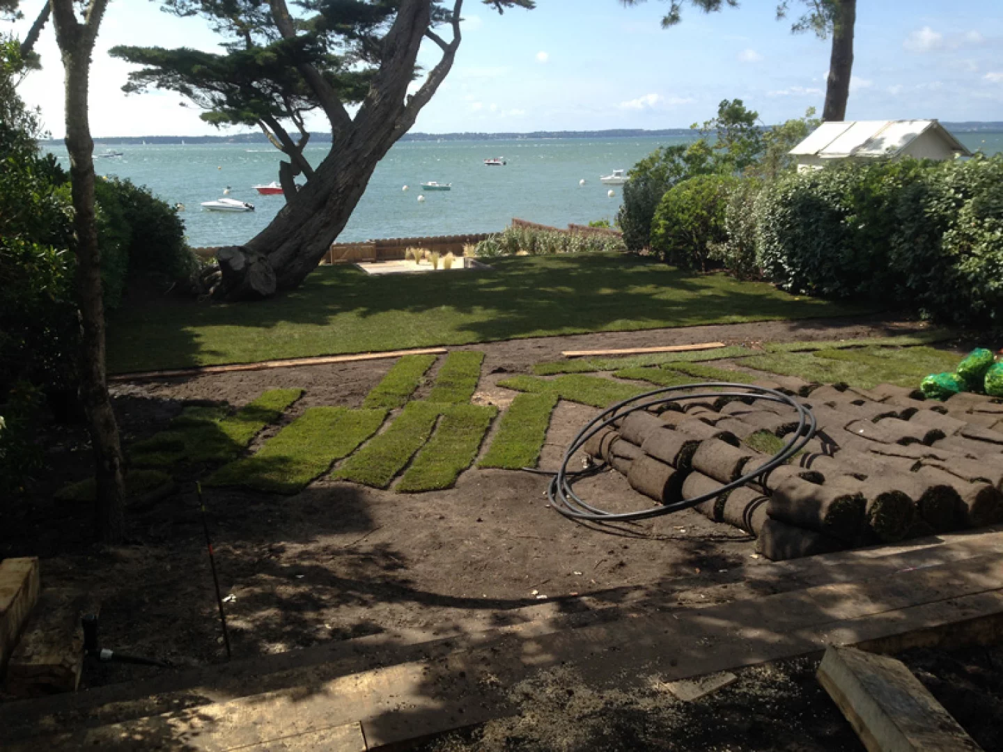 Amnagement d'un jardin en Bord de mer - Arcachon