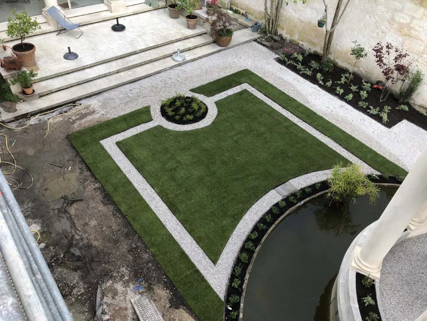 Amnagement dun jardin class au sein dun monument historique (Bordeaux)